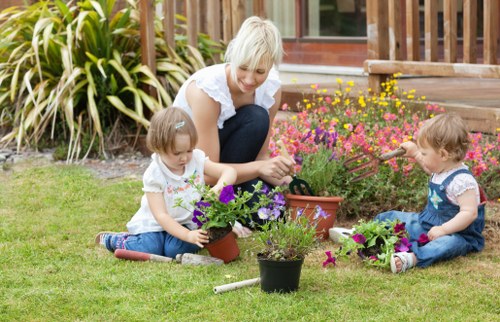 PCI compliant secure checkout for garden services