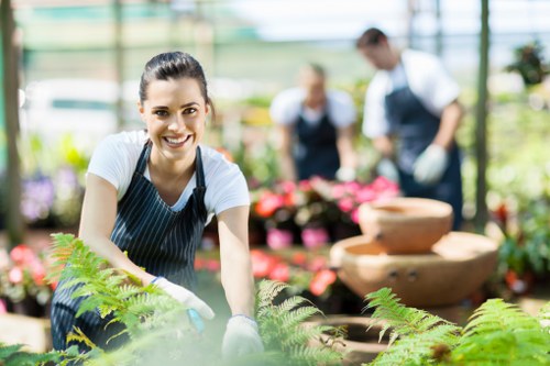 Seasonal planting and pruning by Millbank gardeners